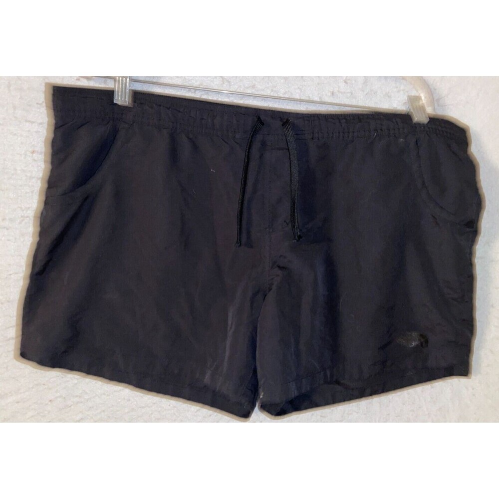 North Face Women’s Shorts Sz L Black Lightweight Board Surf Hiking